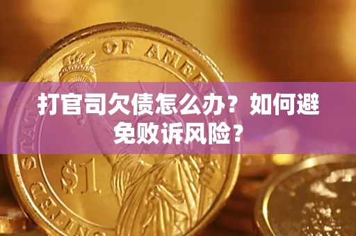 武汉打官司欠债怎么办？如何避免败诉风险？