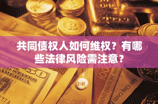 武汉共同债权人如何维权？有哪些法律风险需注意？